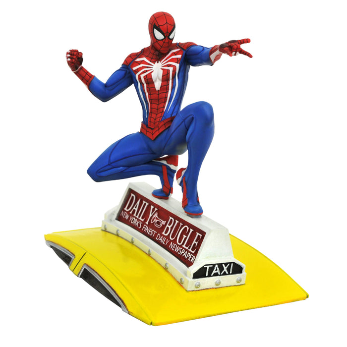 Diamond Marvel Gallery - PS4 Spider-Man on Taxi Statue Figure