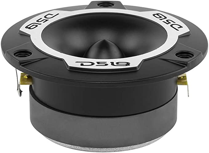 DS18 PRO-TWX1 Super Tweeter in Silver - 1" Aluminum Frame and Diaphragm 240W Max-Entrega gratis en Tijuana