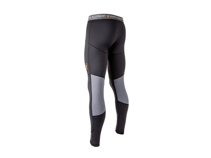 Hunters Element Mens Core Thermal Leggings | Black