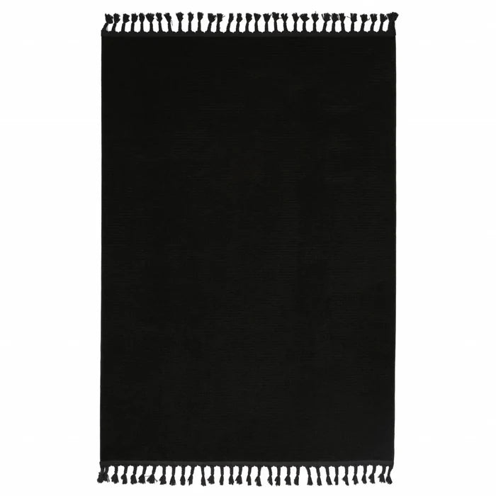 KASMIR HALI 7/24 DORT MEVSIM BLACK 200X2