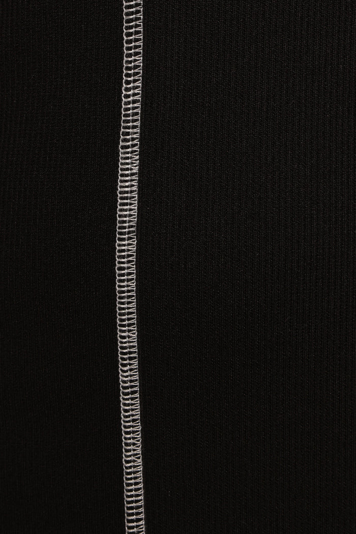 Petal and Pup USA DRESSES Kyrie Midi Dress - Black White