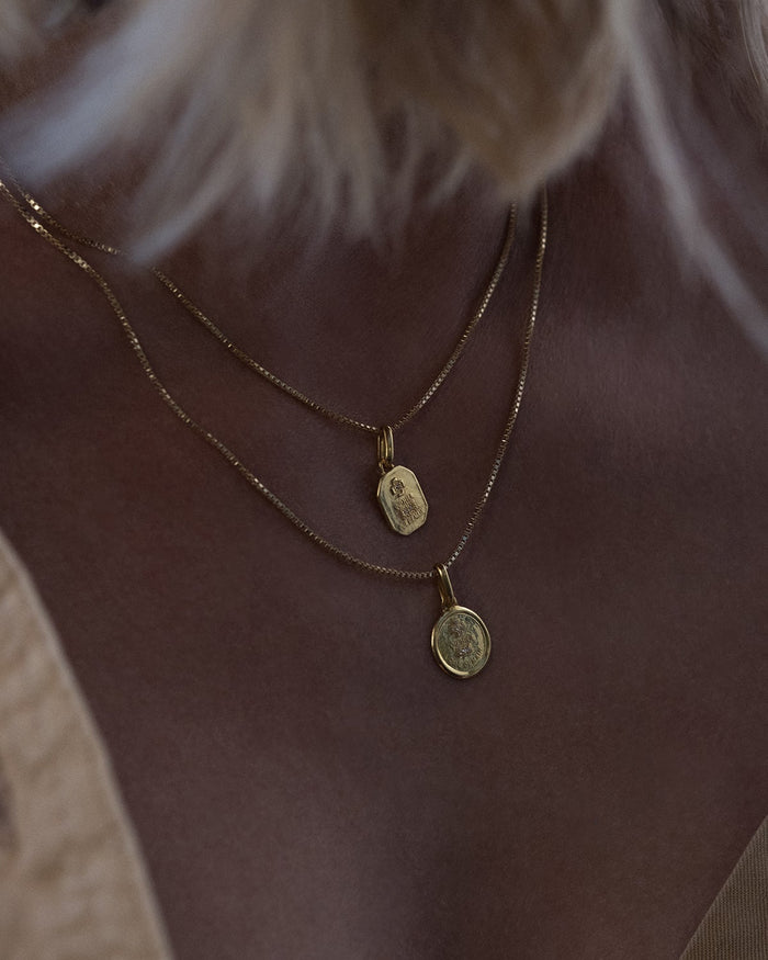 Love Token Necklace Square