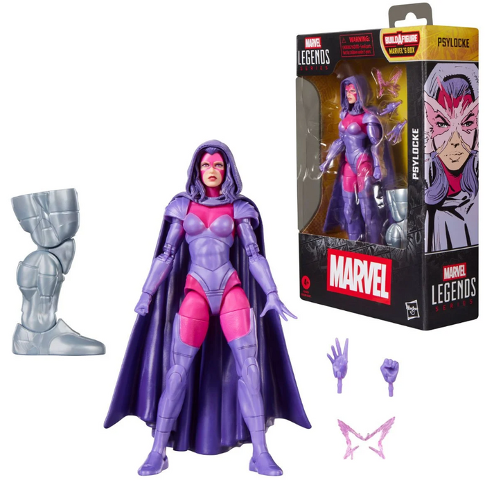 Marvel Legends Comic 6 Inch Action Figure Marvel's Box BAF - Psylocke