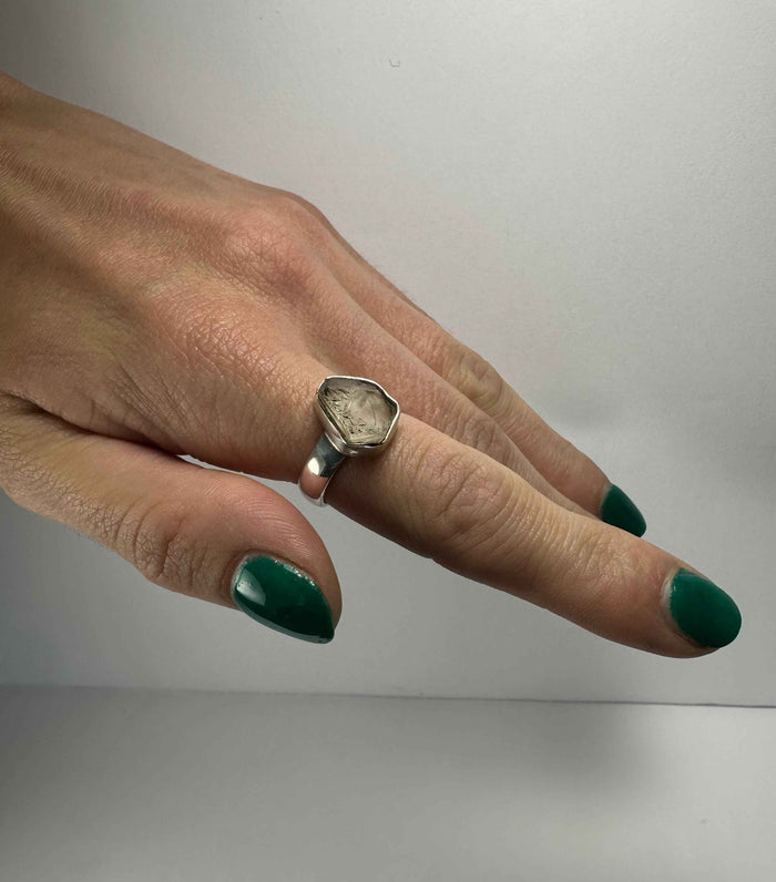Quartz Ring - Size 6 - Smokin Resin Company