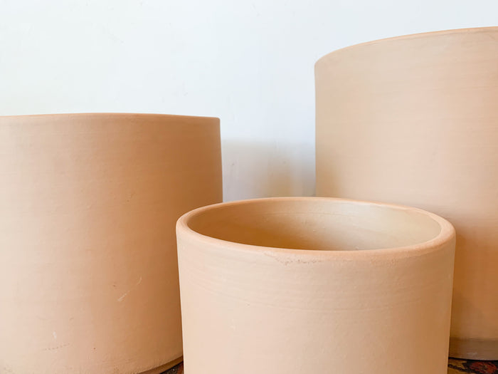 Raw Clay Cylinder