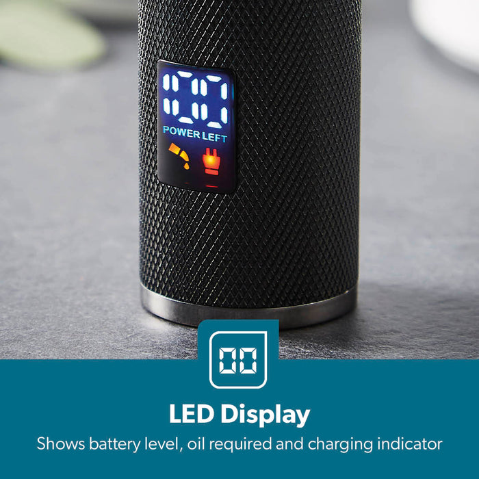 Rechargeable Trimmer and Clipper With LED Display