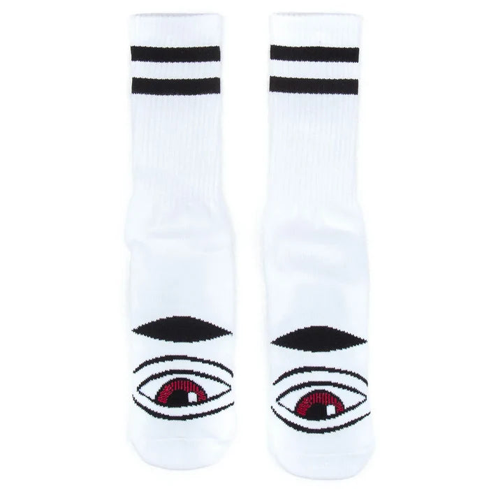 Toy Machine - Sect Eye Sock (White)