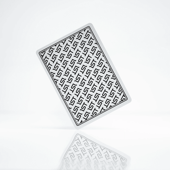 1ST playing cards V4 Black Playing Cards by 1ST playing cards by Chris Ramsay
