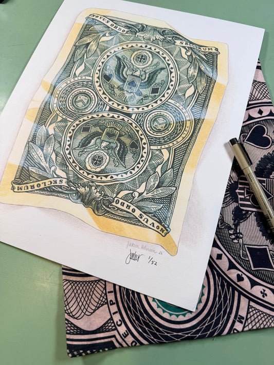 Limited Edition | Federal 52 Back design print.