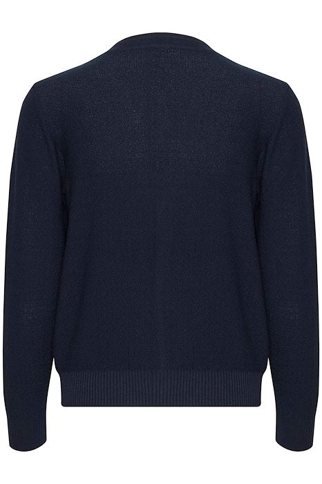 Atelier Reve  IRNESHA  Navy Cardigan Dotique back