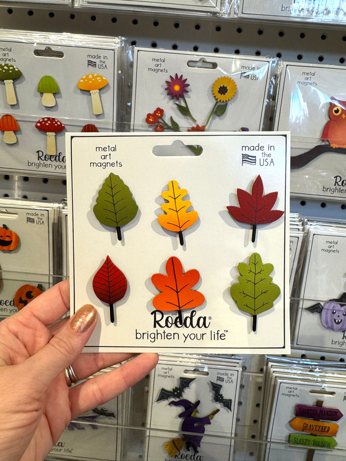 Autumn Leaves S/6 Multi-Colored
