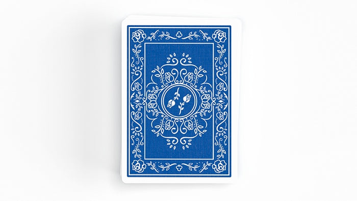 Black Roses Blue Magic Playing Cards Playing Cards by Daniel Schneider