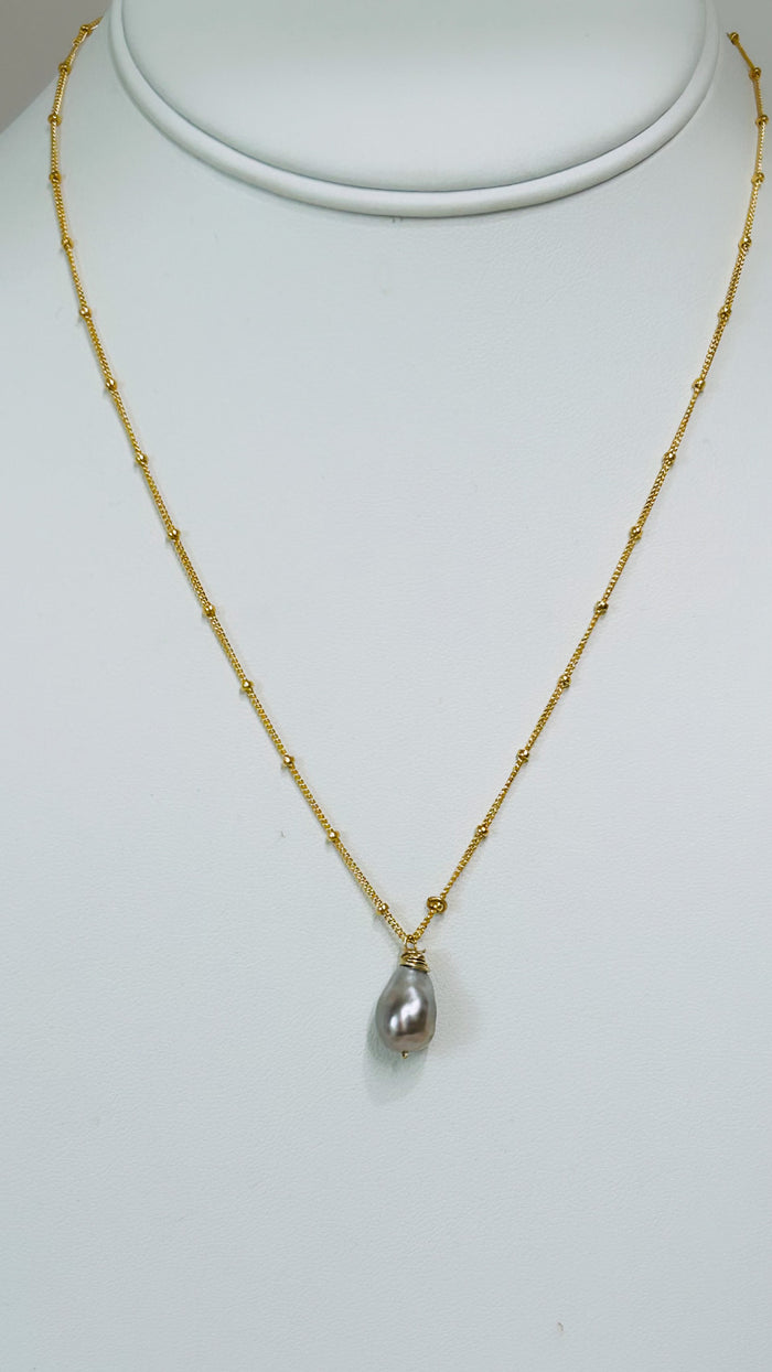 Bombucha Keshi necklace