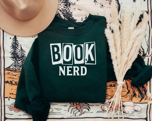 Book Nerd. Bookish. Sweatshirt. Gift for Readers. Book Club Gift. Christmas. Back to School. Teacher Gift. Book worm.