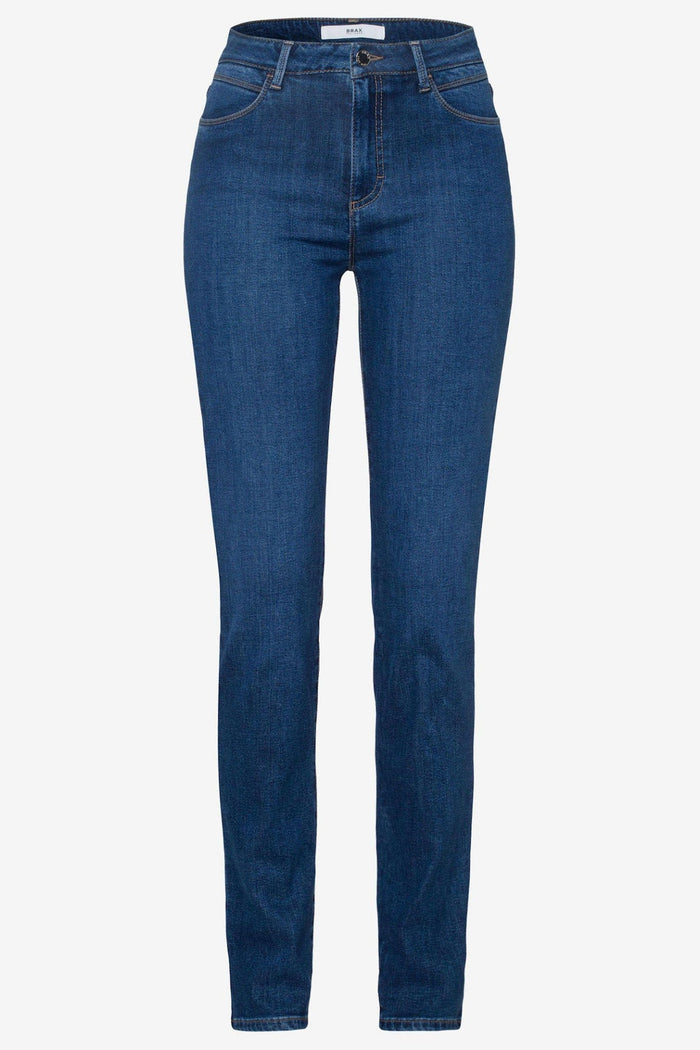 Brax Shakira 70-1000 25 Slightly Used Regular Blue Five Pocket Skinny Jeans - Dotique Chesterfield