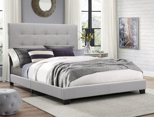 Cama Queen Acabado Tela