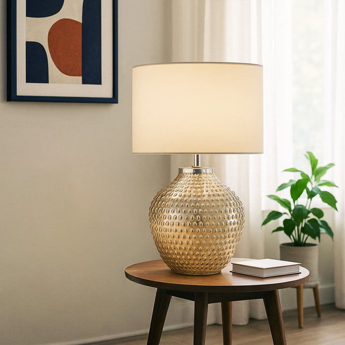 Cassie Table Lamp Cream by Urban Style