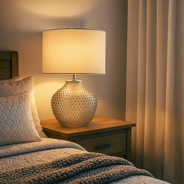 Cassie Table Lamp Cream by Urban Style