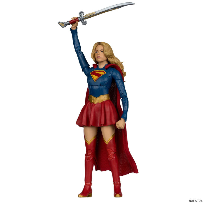 DC Multiverse 7 Inch Deluxe Theatrical Supergirl Movie Action Figure - Supergirl & Puppy Krypto