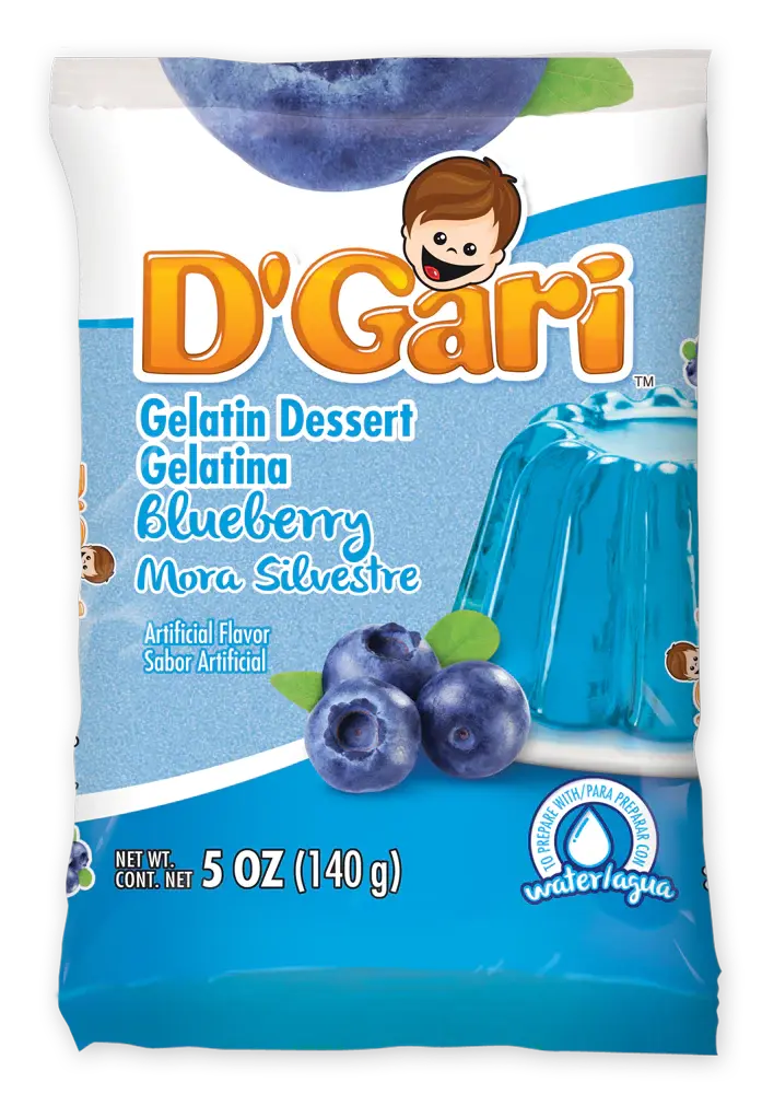 Crisp, Delicious Wholesale Blueberry Gelatin - Mexmax INC