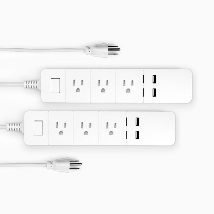 Aluratek eco4life SmartHome WiFi 3-Port Surge Strip with USB Charging top2