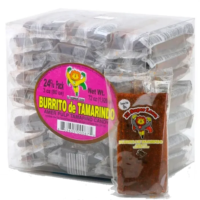 Wholesale El Super Leon Burrito de Tamarindo - Authentic Flavor at Mexmax INC