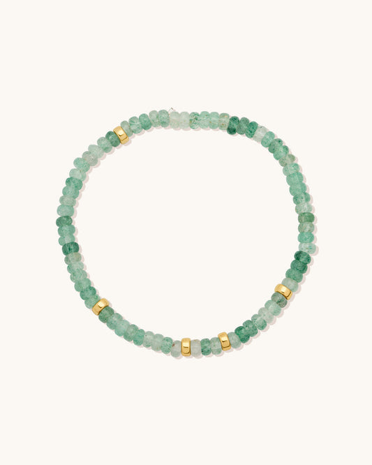 Emerald Jade Gemstone Bracelet