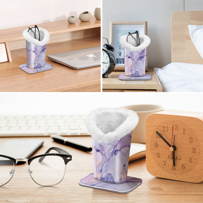 Fintie Plush Lined Eyeglasses Holder with Magnetic Base