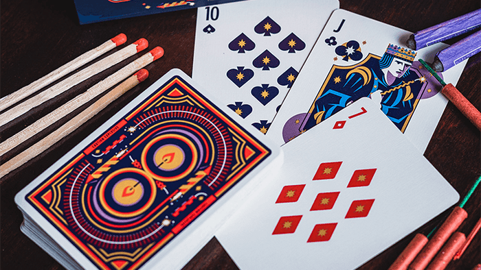 Fireworks Playing Cards Playing Cards by Riffle Shuffle Playing Card Company