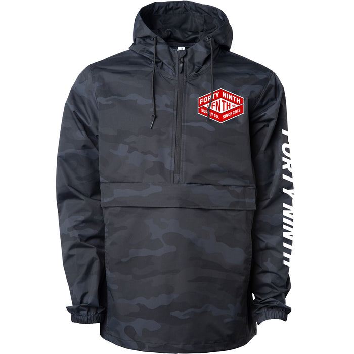 Forty Ninth Heritage Black Camo Anorak