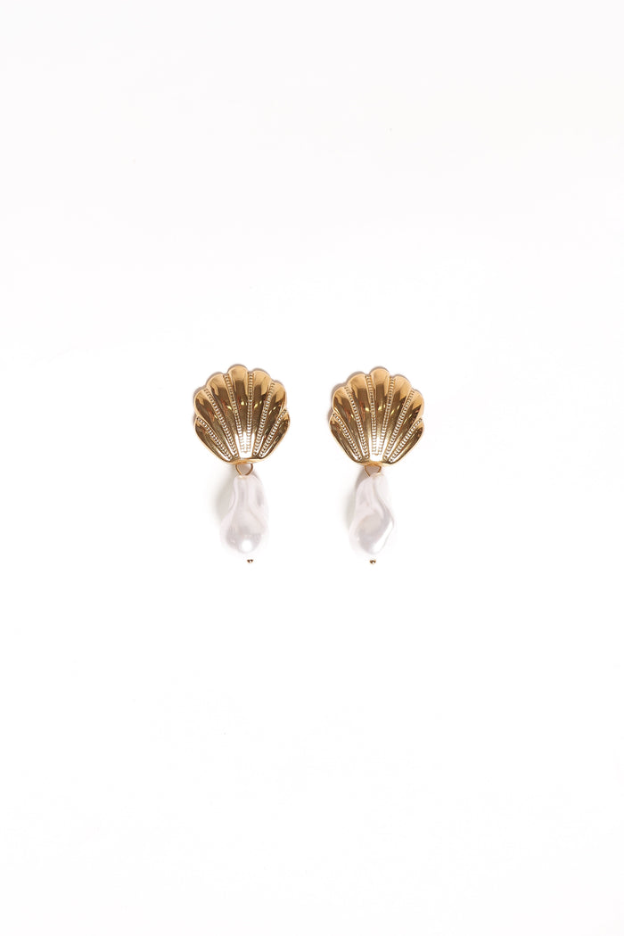Petal and Pup USA ACCESSORIES Francesca Earrings - Gold One Size