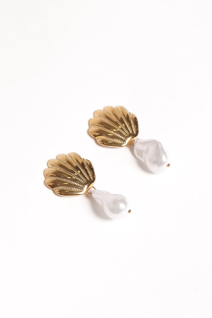 Petal and Pup USA ACCESSORIES Francesca Earrings - Gold One Size
