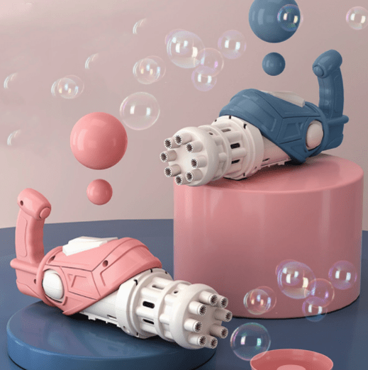 Gadget Gerbil Gatling Bubble Machine