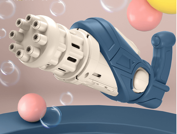 Gadget Gerbil Blue Gatling Bubble Machine