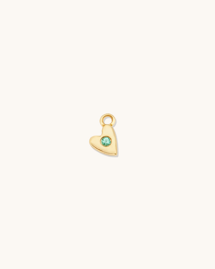 Gem Heart Charm