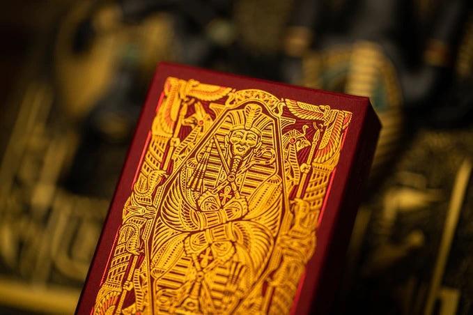 Gods of Egypt Playing Cards - Red Ochre Edition Playing Cards by Divine Playing Cards