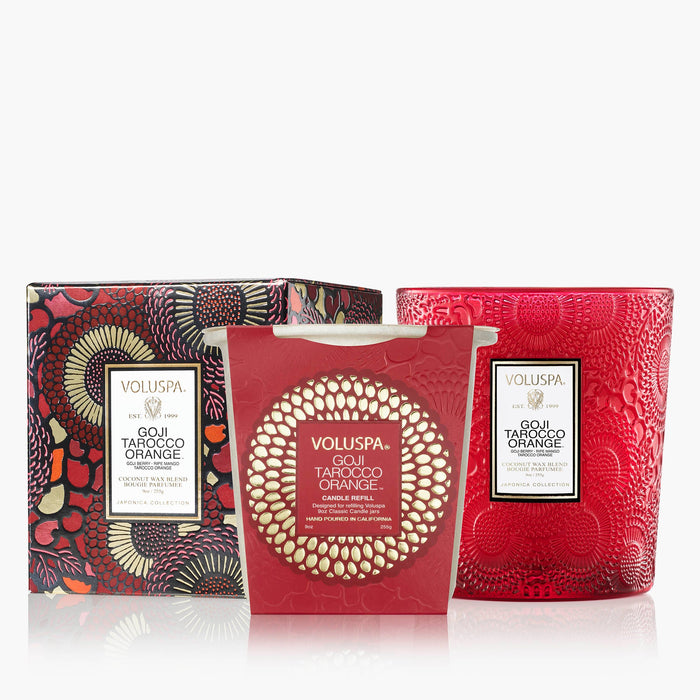 Goji Tarocco Orange - Classic Candle & Refill