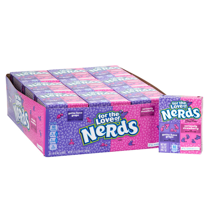 Grape & Strawberry Nerds - 36ct