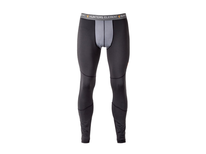 Hunters Element Mens Core Thermal Leggings | Black