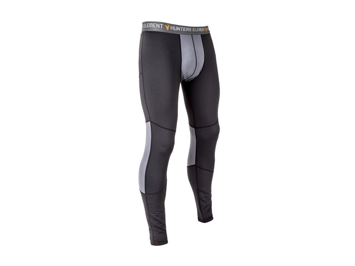 Hunters Element Mens Core Thermal Leggings | Black