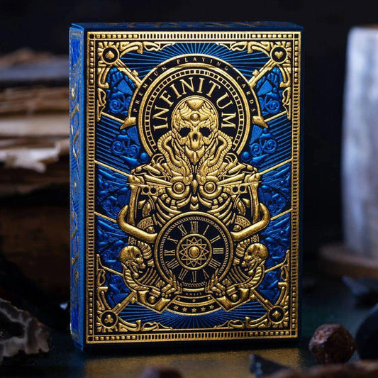 Infinitum Playing Cards - Royal Blue Playing Cards by Elephant Playing Cards