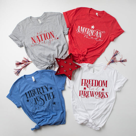 "July 4th" Patriotic T-Shirt