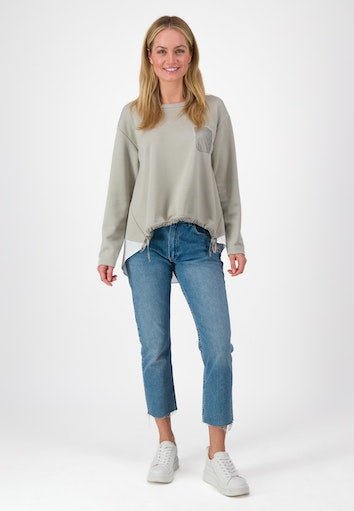 Just White J2816/680 Khaki Knit Life