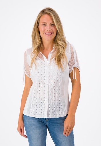 Just White J3022/010 White Shirt Front