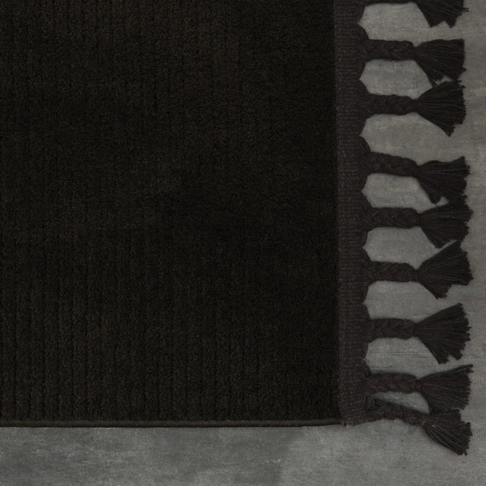 KASMIR HALI 7/24 DORT MEVSIM BLACK 200X2