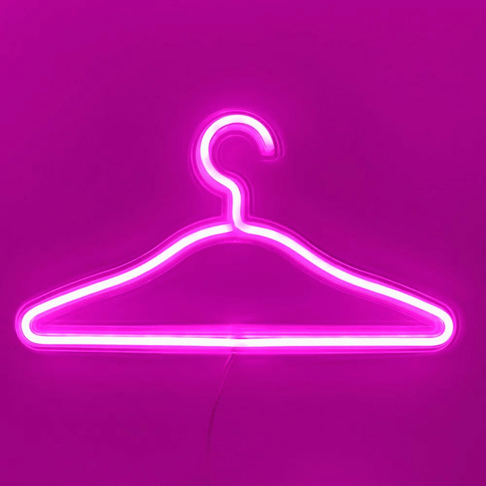 Gadget Gerbil LED Neon Clothes Hangers