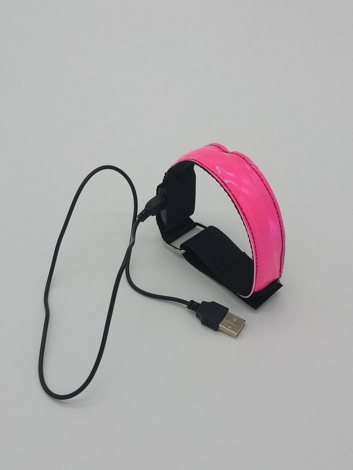 Gadget Gerbil Pink LED Night Running Armband