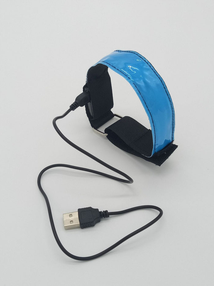 Gadget Gerbil Blue LED Night Running Armband