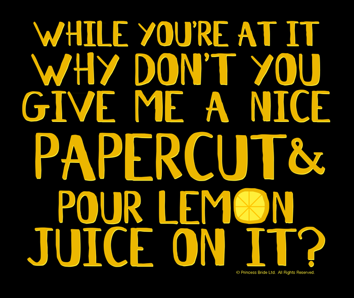 Lemon Juice Mousepad