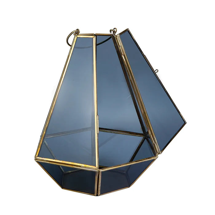 LINE HEX.MUMLUK 28X17 CM, BLACK GOLD